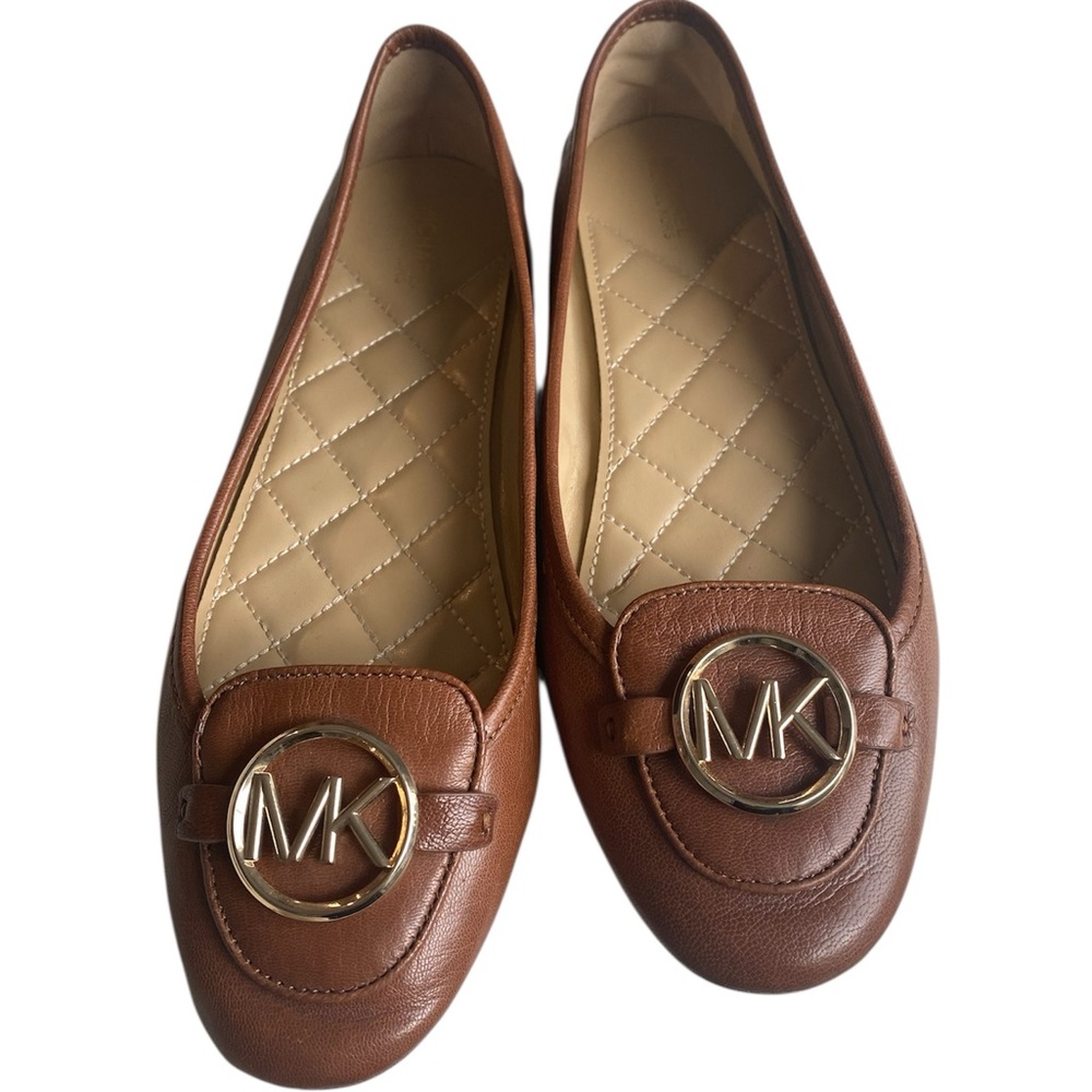 Michael Kors Lillie Ballet,  Moccasin Flats, Leather, size 9 - Picture 2 of 13